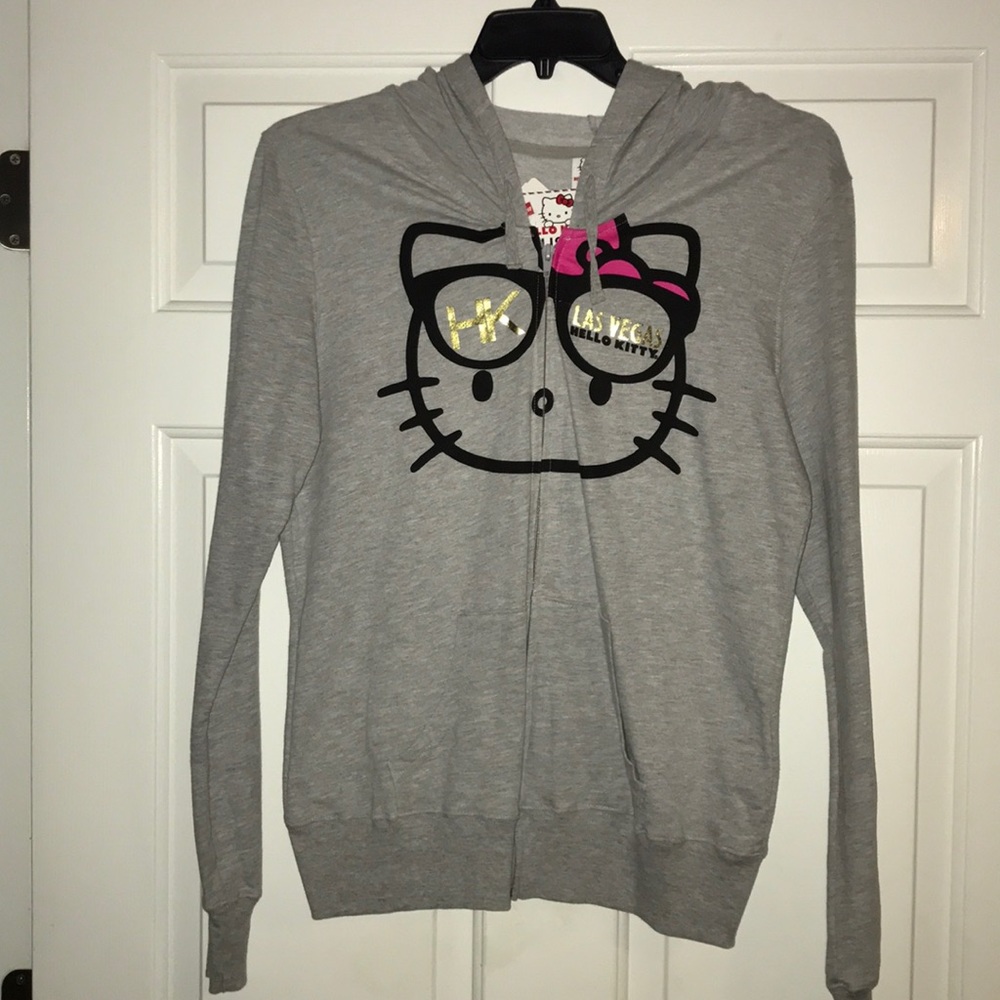 NWT Hello Kitty Las Vegas Zip Hoodie
